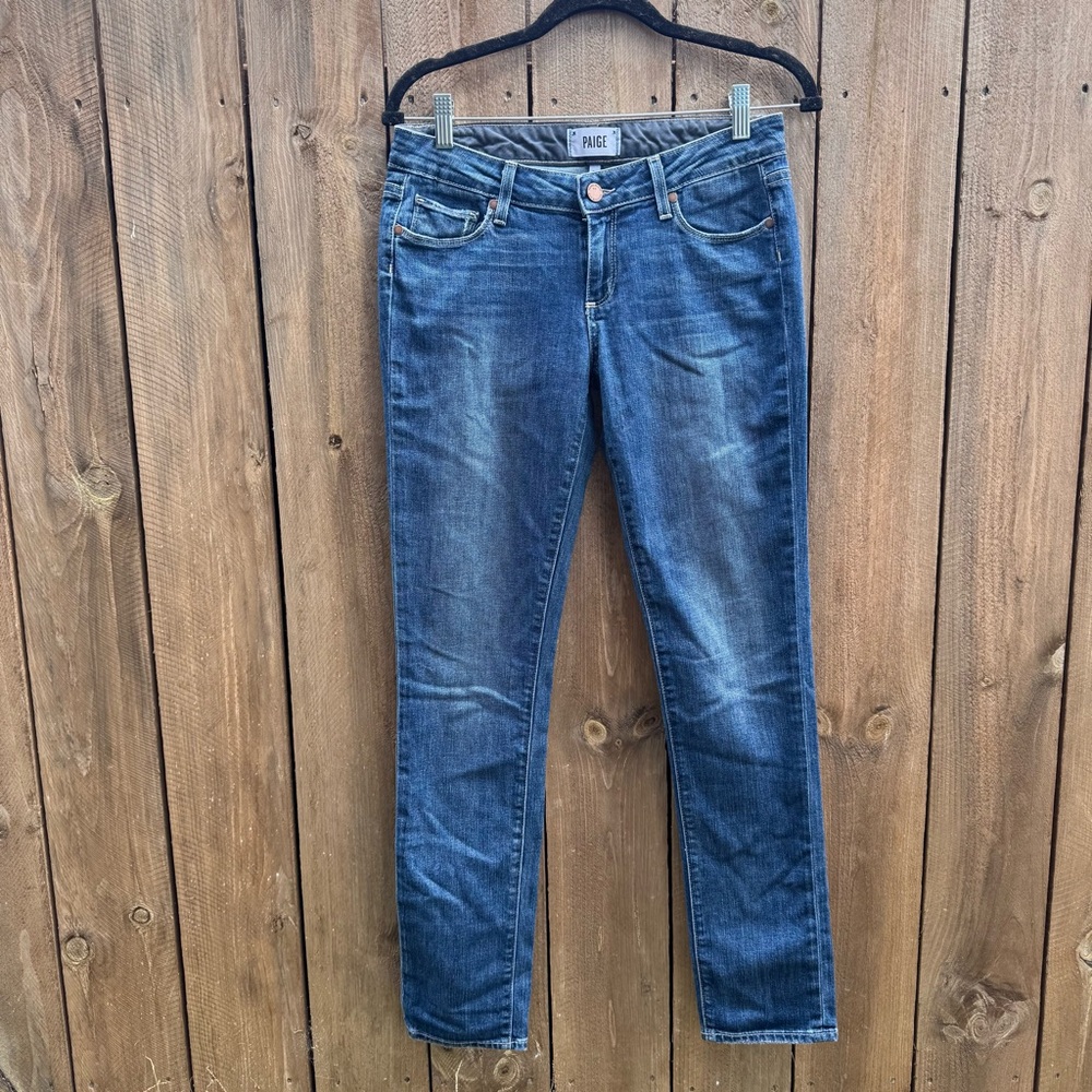 PAIGE Women's Skinny Jeans in Blue
